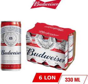 Bia Budweiser Sleek