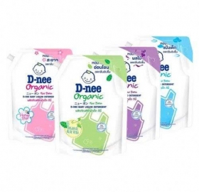 Nước Giặt Xả Quần Áo Em Bé D-nee Thái Lan Thùng 6 Gói