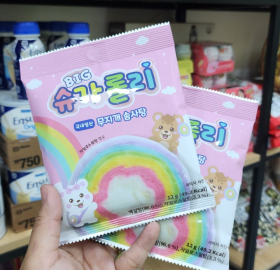 Kẹo Bông Cầu Vòng Big Sugar Lolli  12g