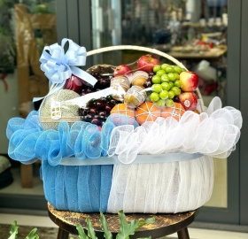 Giỏ Trái Cây Nhập Khẩu Size Đại 