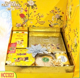 Hộp Quà Tết 2026 Sắc Xuân HCC023