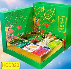Hộp Quà Tết 2026 Tân Niên Vạn Phúc HCC020
