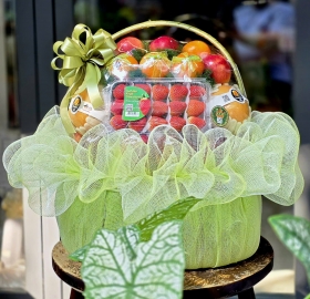  Giỏ trái cây thăm bệnh Quà thăm bệnh ý nghĩa