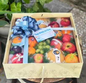 Khay hộp full trái cây 