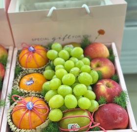 Hộp trái cây đơn giản
