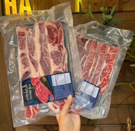 Sườn bò Mỹ có xương